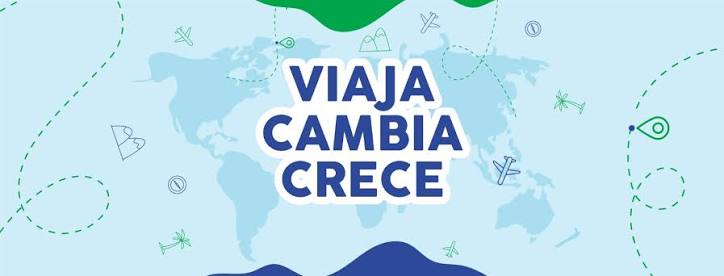Viaja. Cambia. Crece.